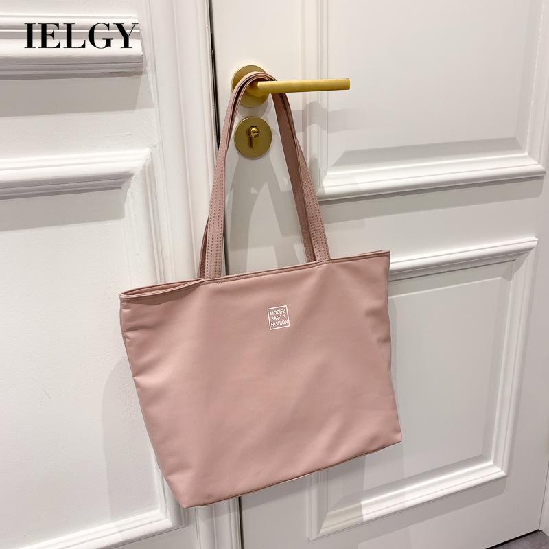 Túi đeo vai IELGY kiểu Hàn Quốc sức chứa lớn không thấm nước vải oxford