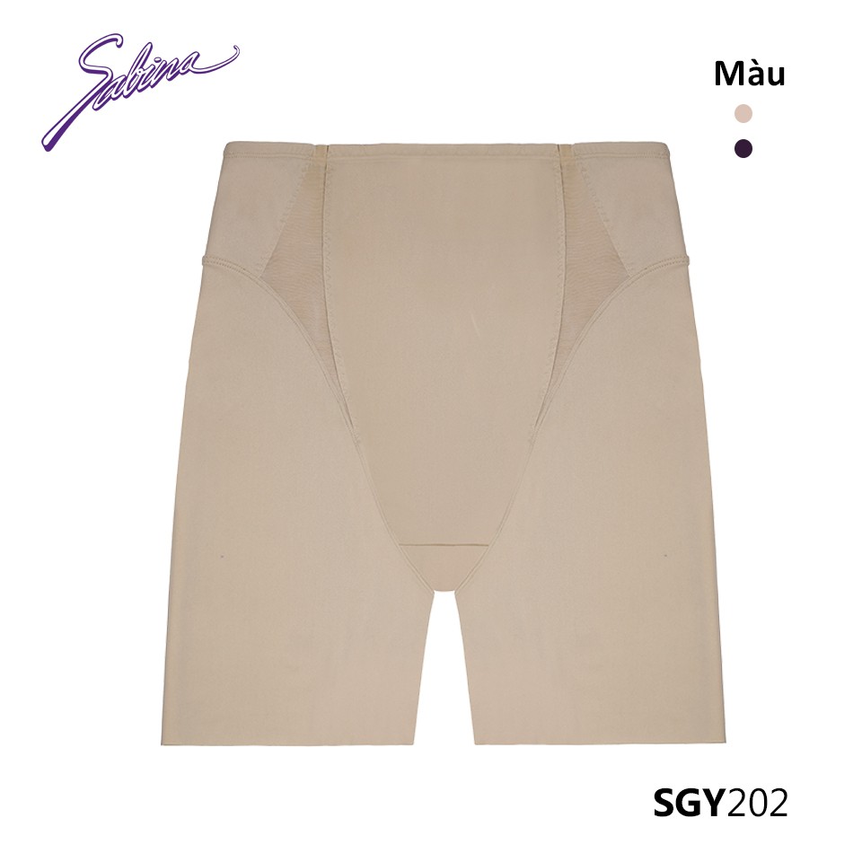[Mã WABRT250 giảm 10% đơn 250K] Quần Nịt Bụng Dài Tới Đùi Màu Đen Hoặc Da Function Panty By Sabina SGY202