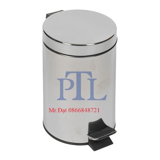 Thùng rác inox đạp chân 20L