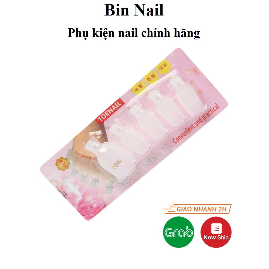 Kẹp Ủ Tháo Gel Móng Chân