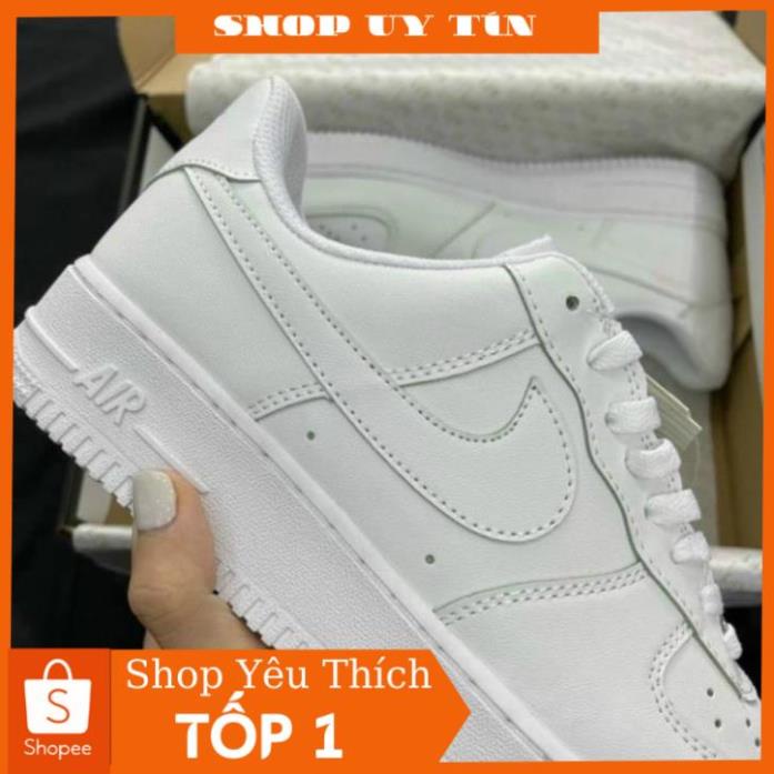 32(FREESHIP + ẢNH THẬT 1.1) Giày AF1 Force full trắng | BigBuy360 - bigbuy360.vn