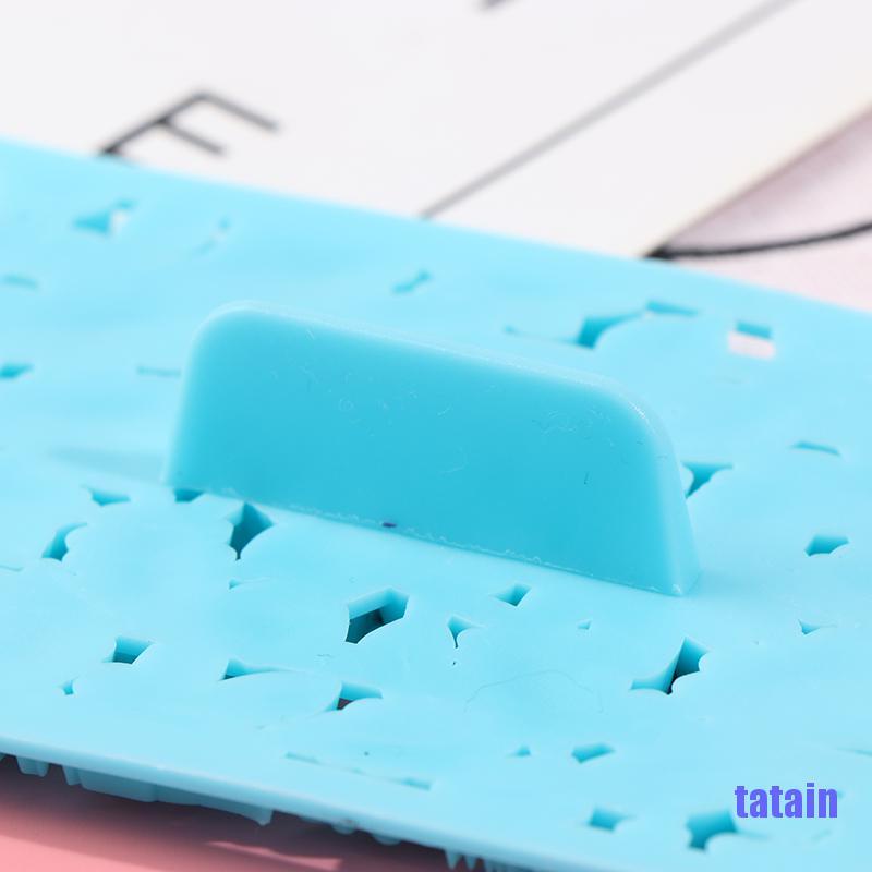 Khuôn Tạo Hình Vân Kim Cương / Trái Tim Trang Trí Bánh Kem / Chocolate 18 Kiểu