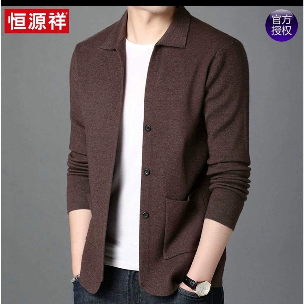 Áo khoác dạ nam dáng vets thời trang thu đông