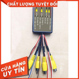 Bộ chuyển tín hiệu tự động camera cặp lề ô tô -Hướng dẫn và BH 1 năm