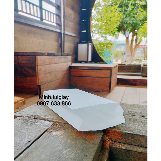 100c túi bánh mì trắng