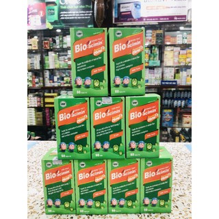 Bio-acimin Chew F – Viên nhai bổ sung chất xơ và men vi sinh