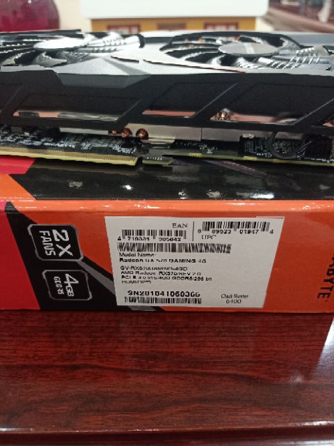 VGA Card màn hình GIGABYTE RX 570 Gaming 4G Rev 2.0 | BigBuy360 - bigbuy360.vn