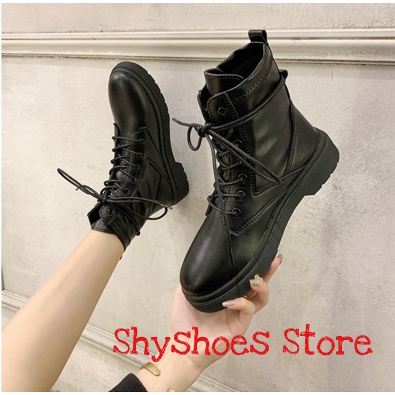 [SẴN🍁ẢNH+VIDEO]🦄Boot chiến binh cổ lửng cá tính (size 35-40)