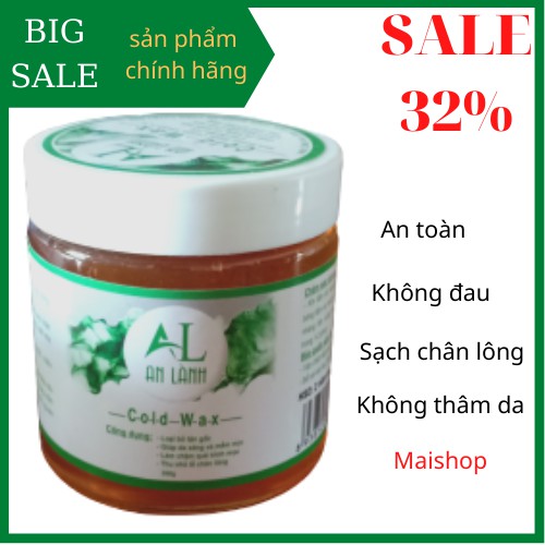 Combo mỡ trăn + gell wax lông An Lành triệt lông vĩnh viễn , không gây thâm da - Tặng giấy và que  wax | BigBuy360 - bigbuy360.vn