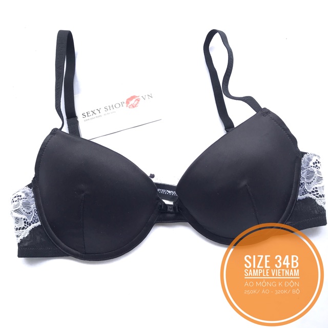 Áo lót armani vnxk chuẩn size 34B