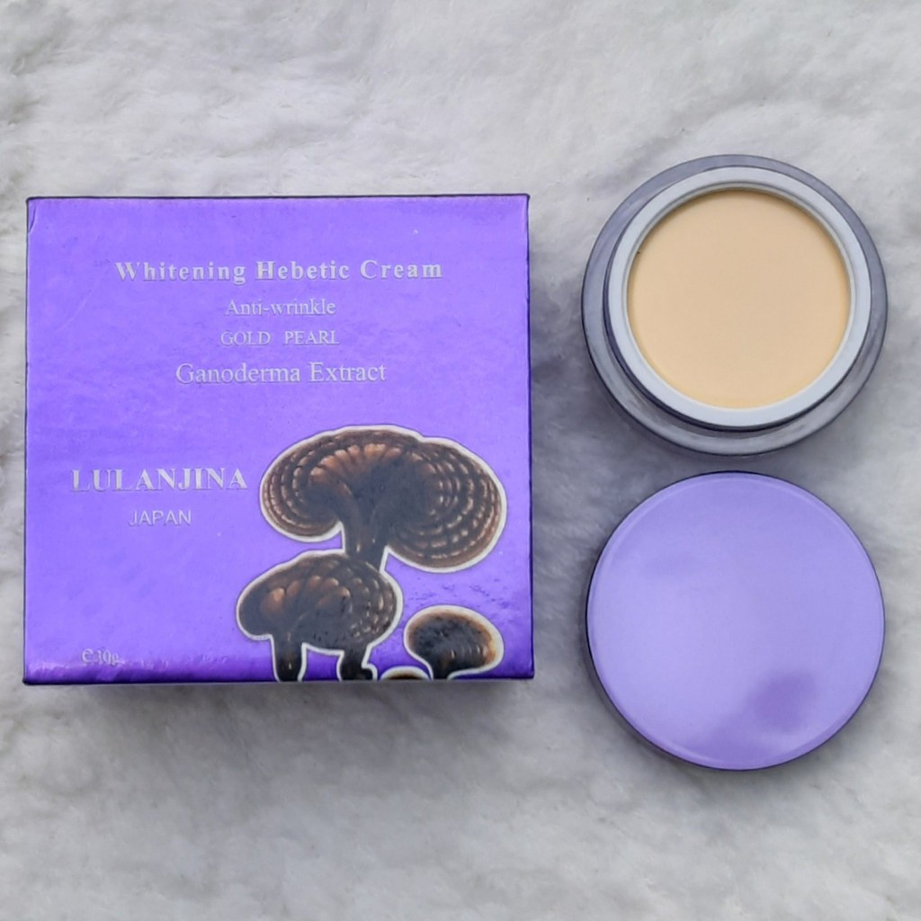 KEM LULANJINA LINH CHI TÍM NHẬT BẢN - Dưỡng trắng da và mờ nám-30gr