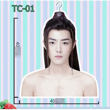 ORDER Móc treo quần áo TIÊU CHIẾN VƯƠNG NHẤT BÁC TRẦN TÌNH LỆNH Xiao Zhan Wang YiBo The Untamed CÓ ẢNH THẬT ẢNH FEEDBACK