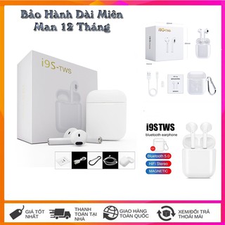 Tai nghe i9s- bluetooth không dây i9s - bảo hành 1 đổi 1