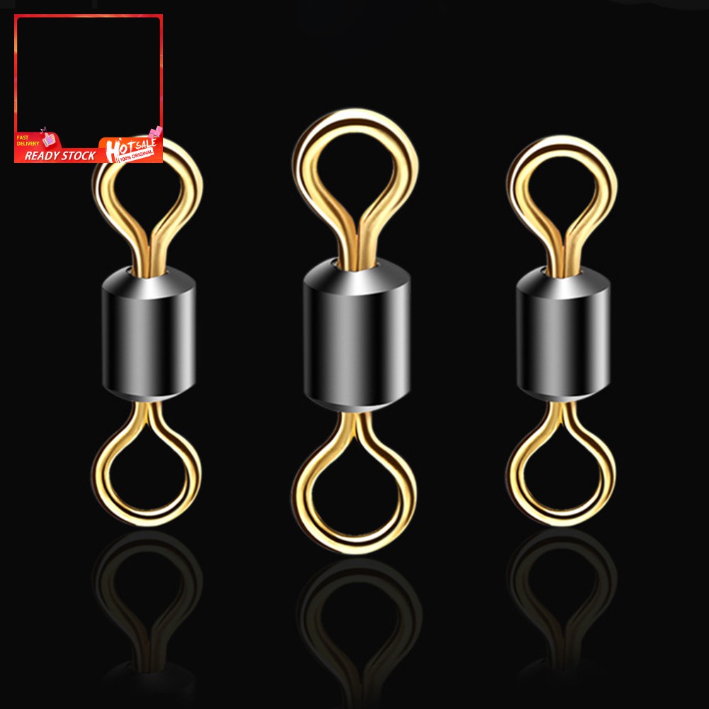 Set 50 Khuyên Nối Câu Cá Hình Số 8 Bằng Thép Không Gỉ