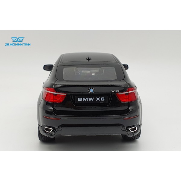 Xe Mô Hình Bmw X6 1:24 Welly (Đen)