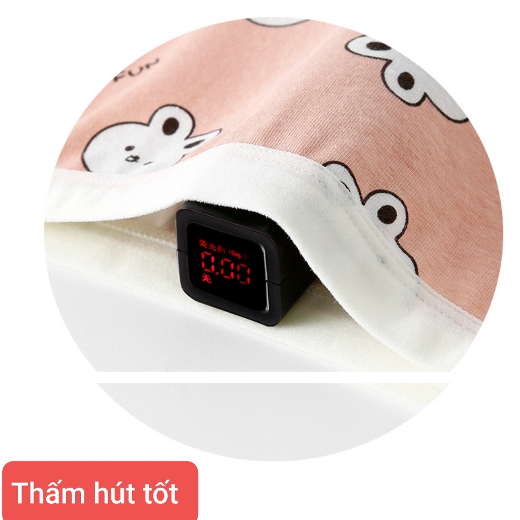 Quần chip bé gái KIDBOSS Combo 3 chiếc Quần lót đùi trẻ em cotton cao cấp mềm mại bảo vệ vùng kín
