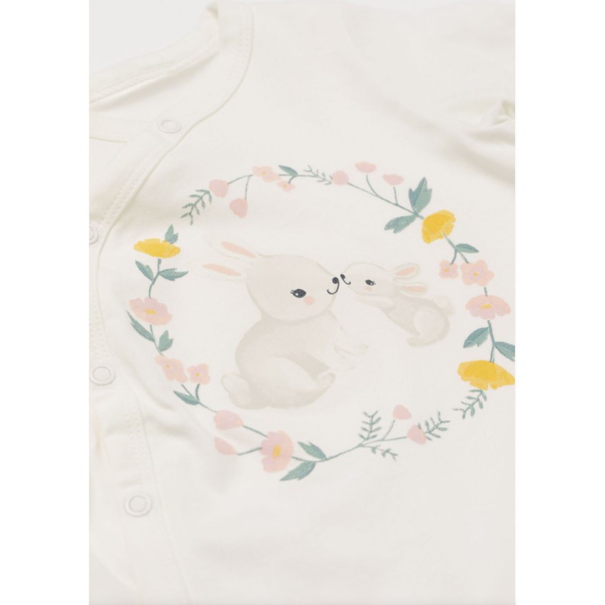 Bộ pyjamas bé gái liền thân HM rẻ vô địch