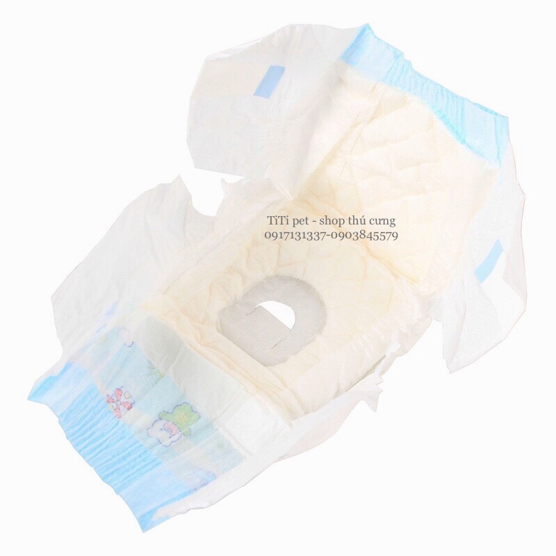 Combo 5 miếng Bỉm Cái, tã cái cho Cún mèo, chó mèo mặc quấn mông, siêu hút ẩm, khô thoáng👍