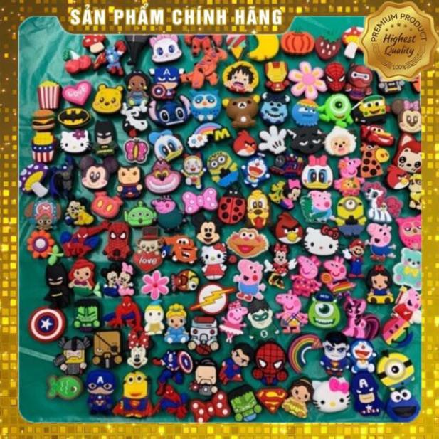 STICKER/ JIBITZ Gắn Dép Crocs, Sục, Dép Cá Sấu