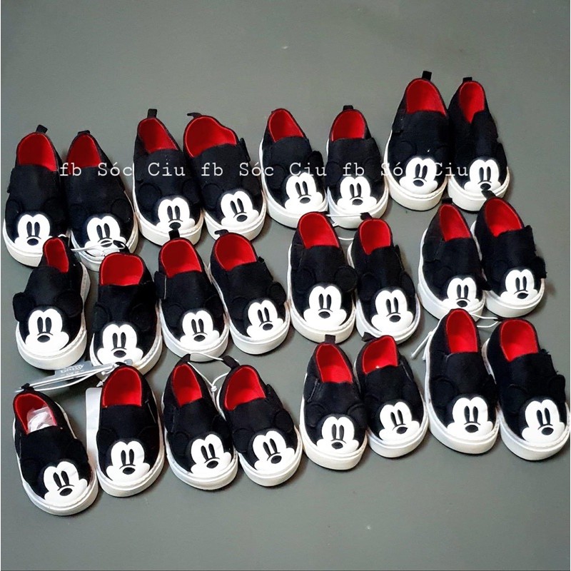 Giày Slip on Micky xuất xịn cho bé