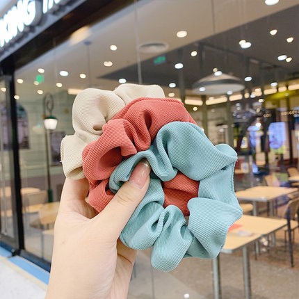 Dây buộc tóc màu sắc tùy chọn xinh xắn dành cho nữ