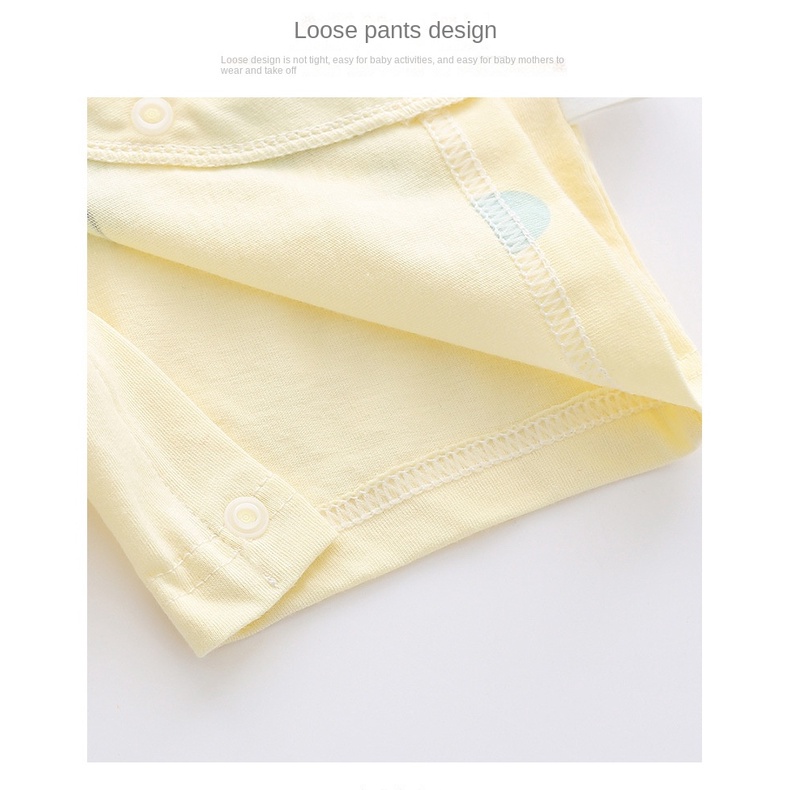 Áo Liền Quần Tay Ngắn Vải Cotton In Hình Hổ Hoạt Hình Dành Cho Bé Trai Gái 0-24 Tháng Tuổi