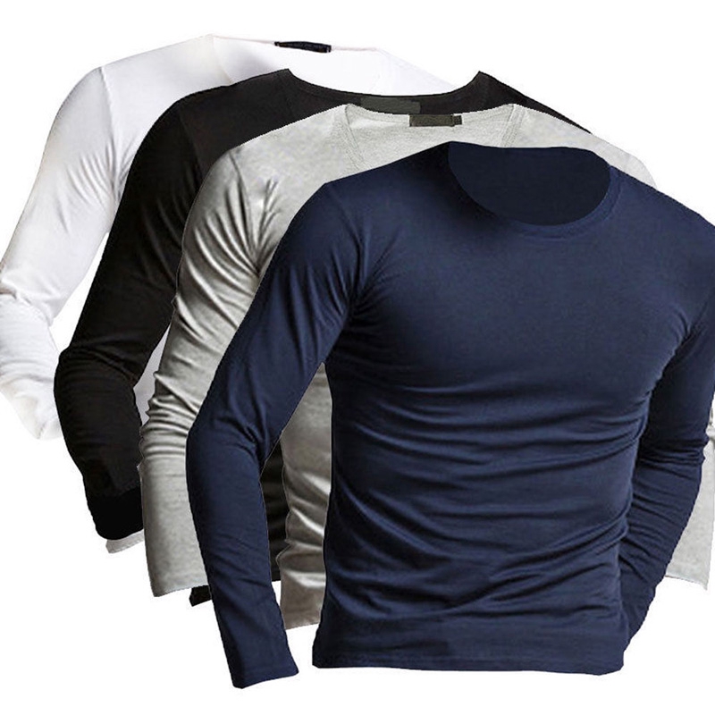 Áo Thun Dài Tay Ôm Body Cho Nam