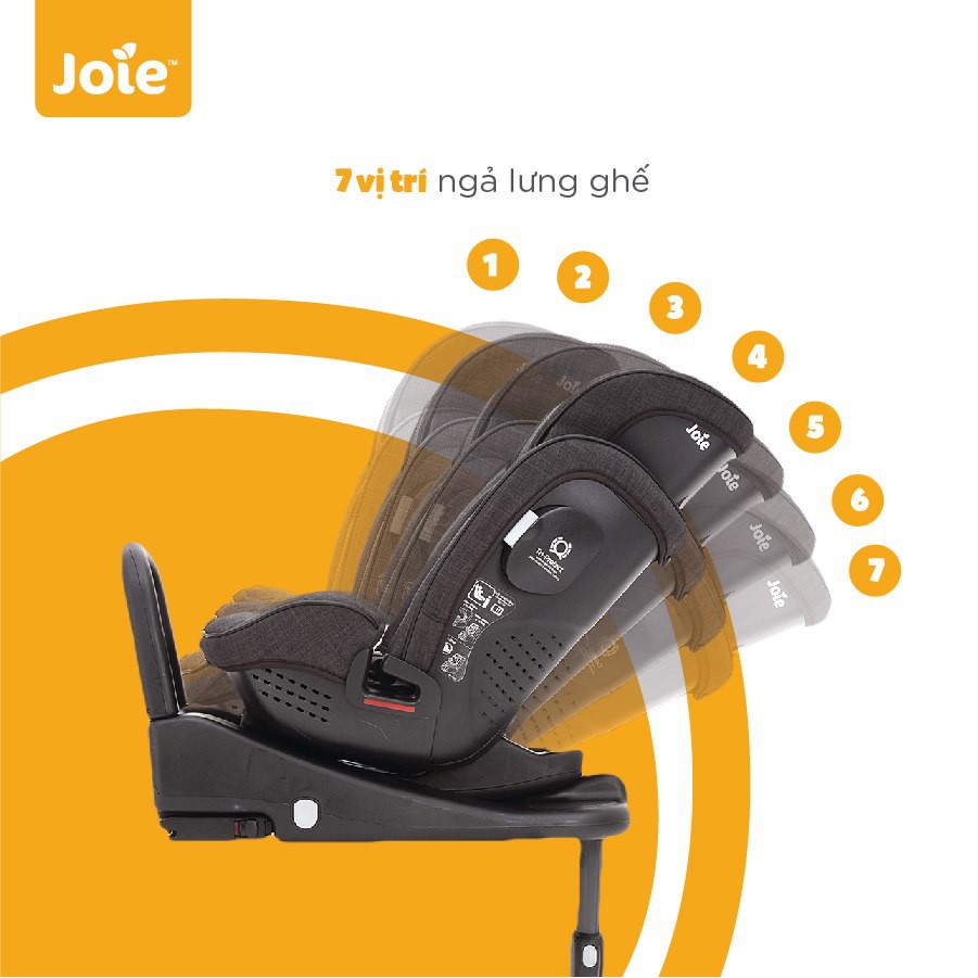 Ghế ngồi ô tô trẻ em 0-7 tuổi Joie Stages ISOFIX Pavement