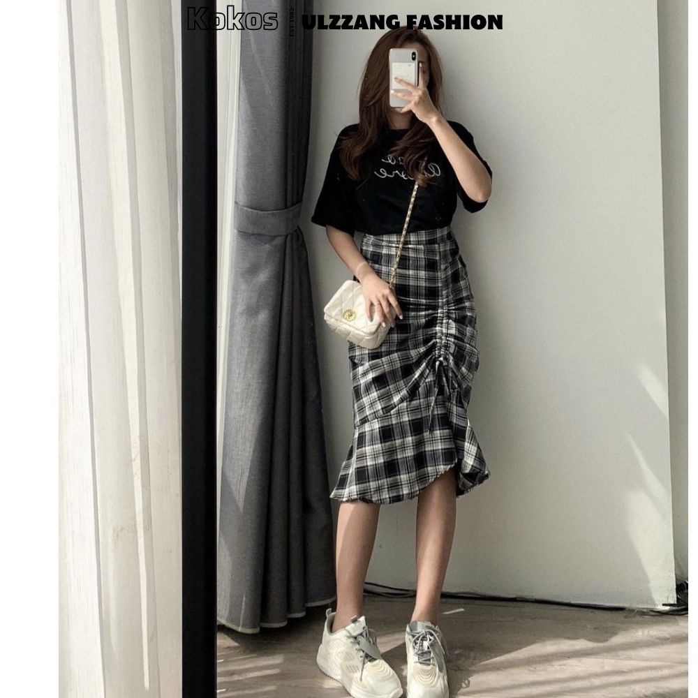 kết hợp áo thun tay lỡ sành diệu 21242