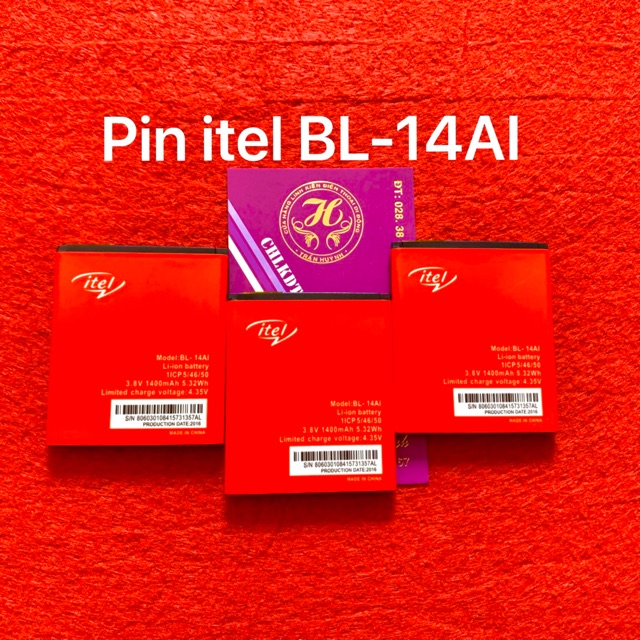 Pin itel kí hiệu trên pin BL-14AI