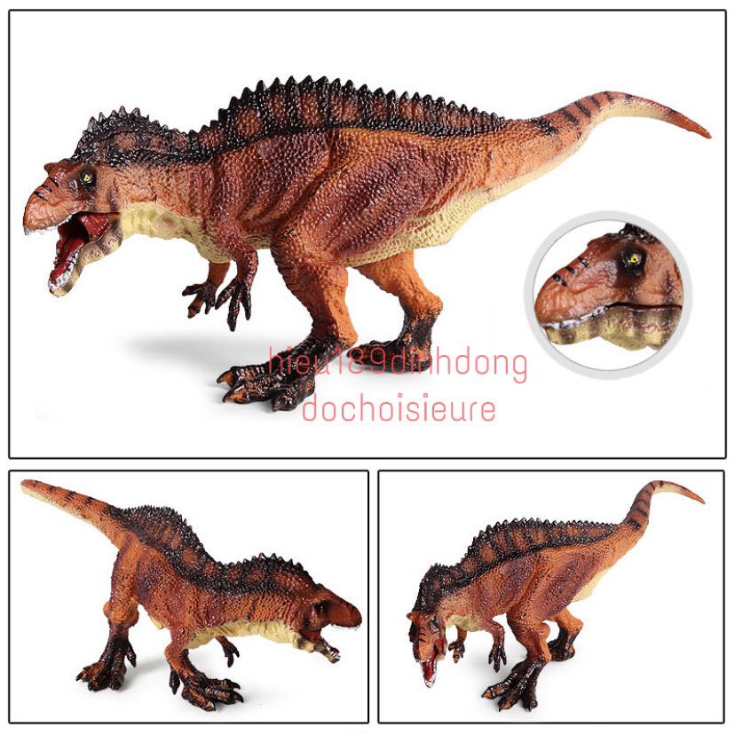 Mô hình khủng long Acrocanthosaurus Nhựa đặc chắc tay