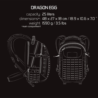 Balo Direct Action Dragon Egg MK II Multicam