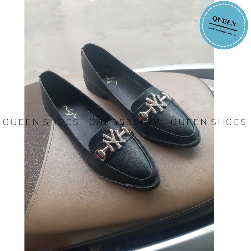 Giày lười nữ 🌸FREESHIP🌸 giày tây nữ da mềm - BB27 | BigBuy360 - bigbuy360.vn