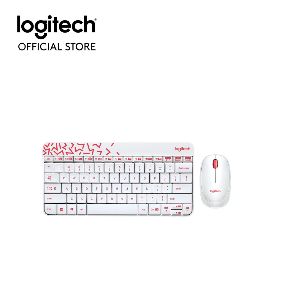 Bộ Bàn Phím Và Chuột Không Dây Logitech MK240 2016 - Hàng Chính Hãng