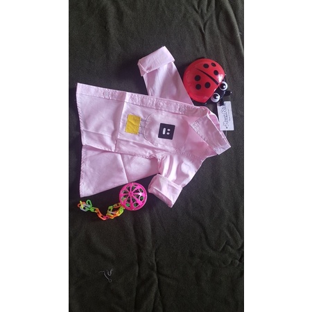 SƠMI DÀI TAY BÉ TRAI IN HÌNH MẶT CƯỜI.AO04