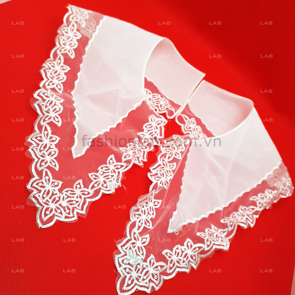 Cổ áo thêu - Mẫu 16 (Chiếc) #0204