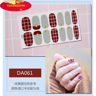 High quality eye-catching patterned nail stickers