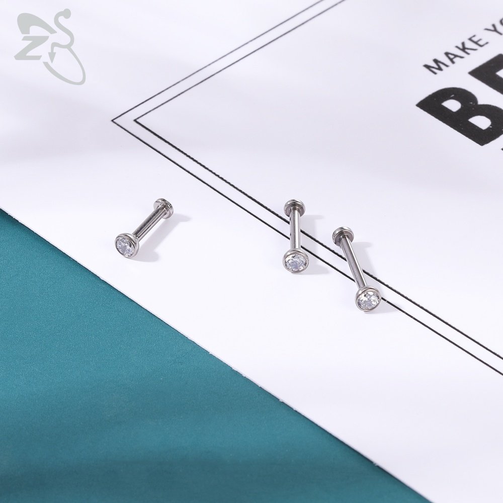 Khuyên Tai Bằng Thép Titan 2 / 3 / 4 / 5mm 16g Độc Đáo