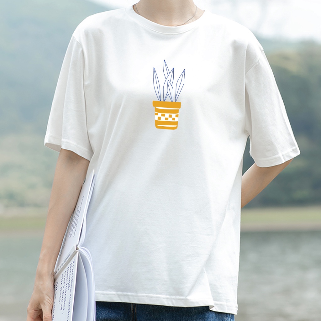 Áo Thun Nữ Chậu Hoa KENA KAT-133