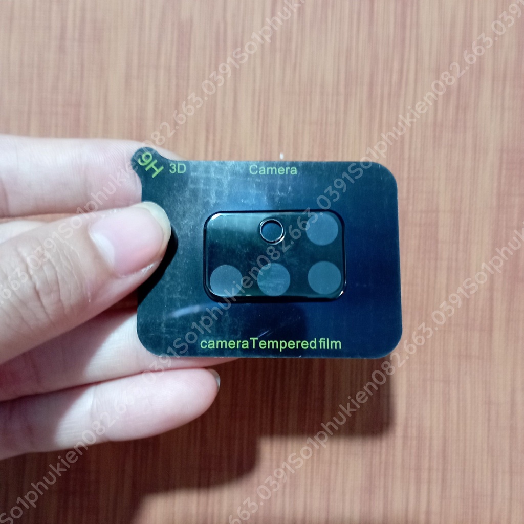 Kính cường lực camera đế đen Samsung A51 giúp bảo vệ cam chụp hình đẹp