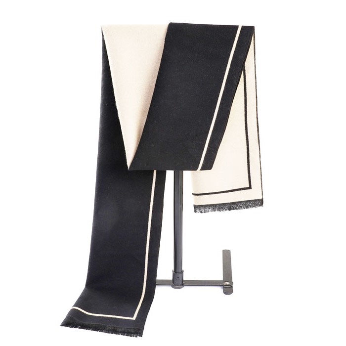 Khăn len nam hàn quốc kẻ vuông CASHMERE SZone