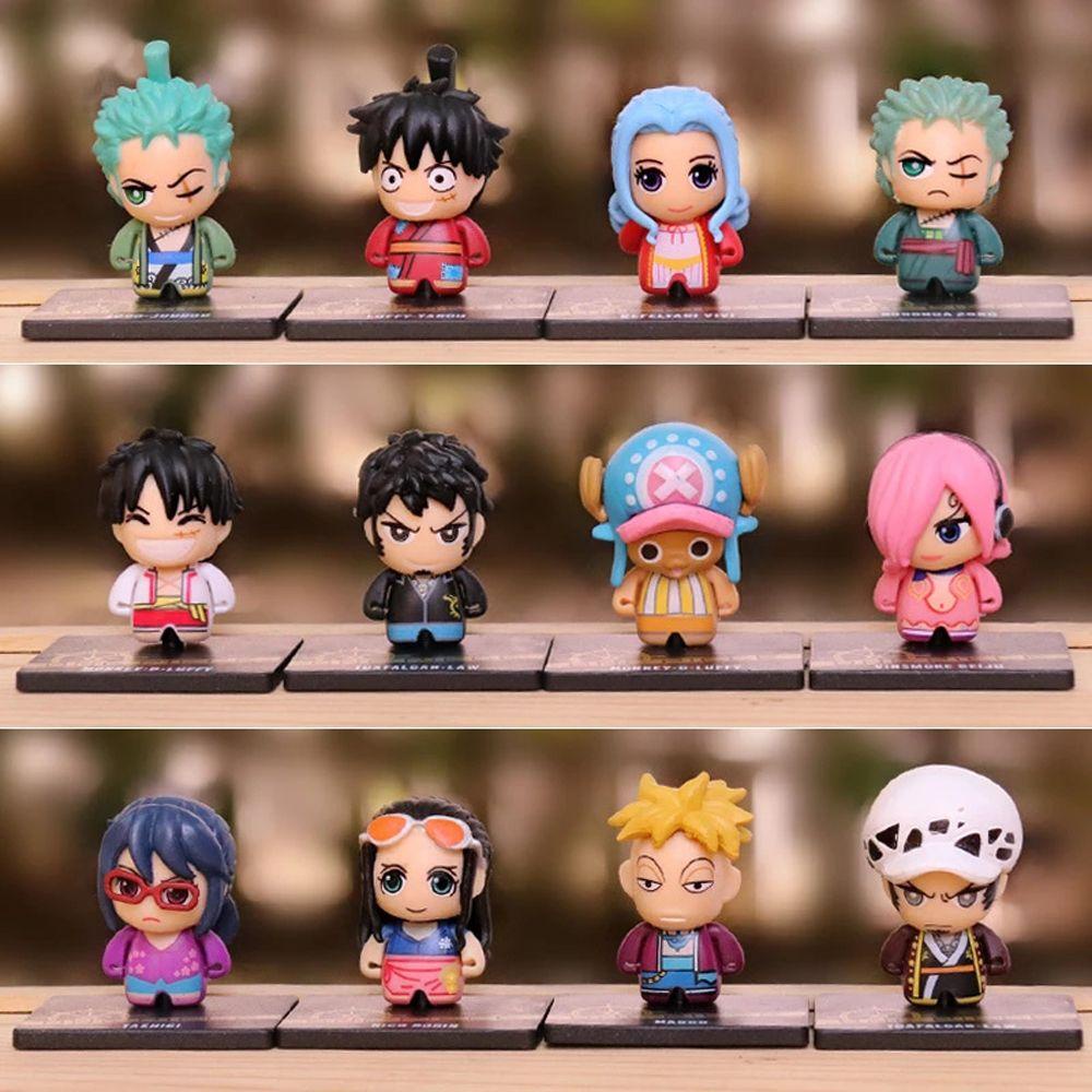 Mô Hình Nhân Vật Luffy Roronoa Zoro Trang Trí Bàn Làm Việc