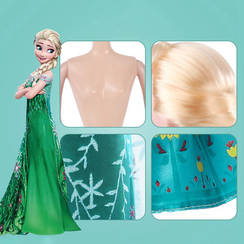 Búp Bê Công Chúa Elsa Anna Và Elsa Trong Phim Frozen 2 Chất Lượng Cao