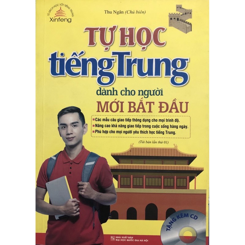 Sách Tự học tiếng Trung dành cho người mới bắt đầu