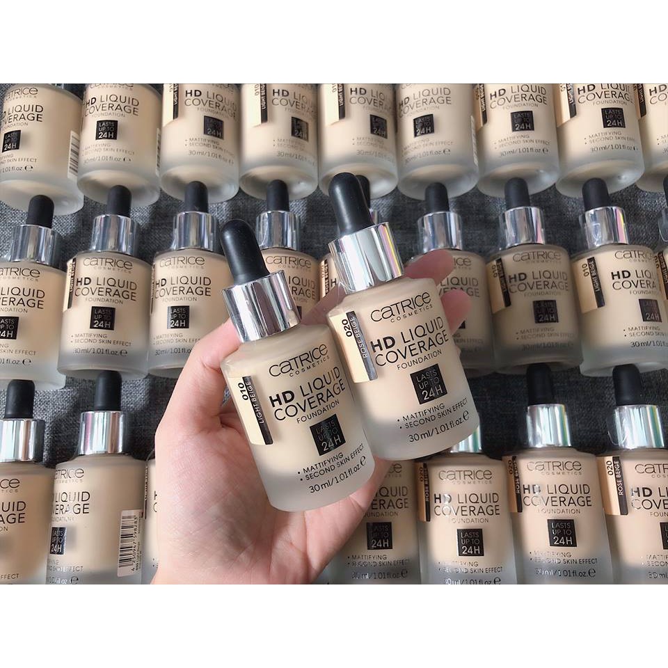 Kem nền Catrice HD Liquid Coverage Foundation