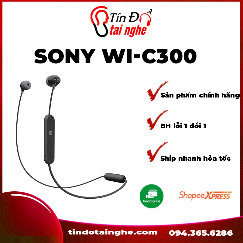 Tai Nghe Không Dây Bluetooth Sony WI-C300