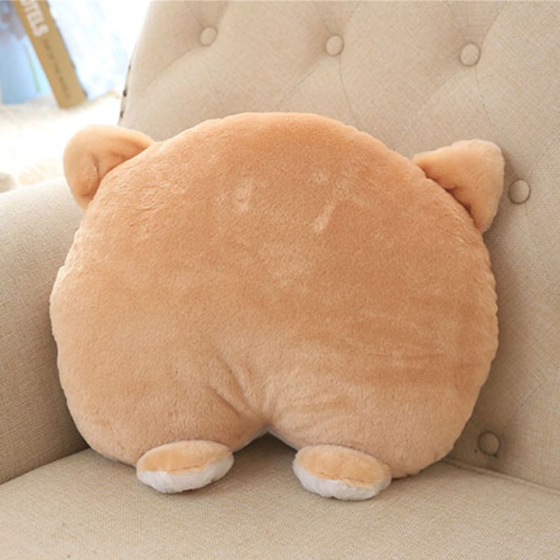 Gối kê cổ hình mông chú cún corgi đáng yêu cho xe hơi