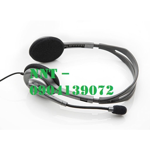 Tai nghe Logitech H111 (1 jack cắm) - Hàng chính hãng cao cấp chung dùng cho laptop
