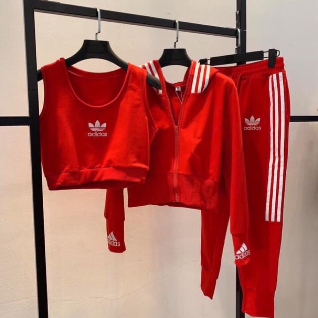 sét adidas umi 3 món thêu chữ
