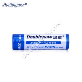 Cell pin sạc 18650 Doublepow 2500mAh